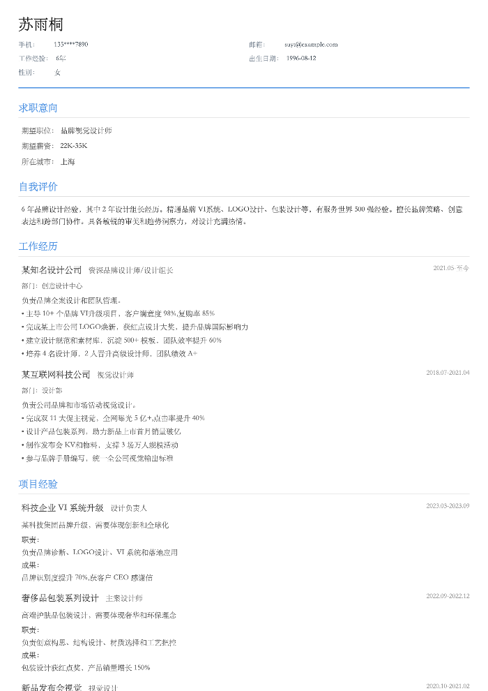 品牌视觉设计师