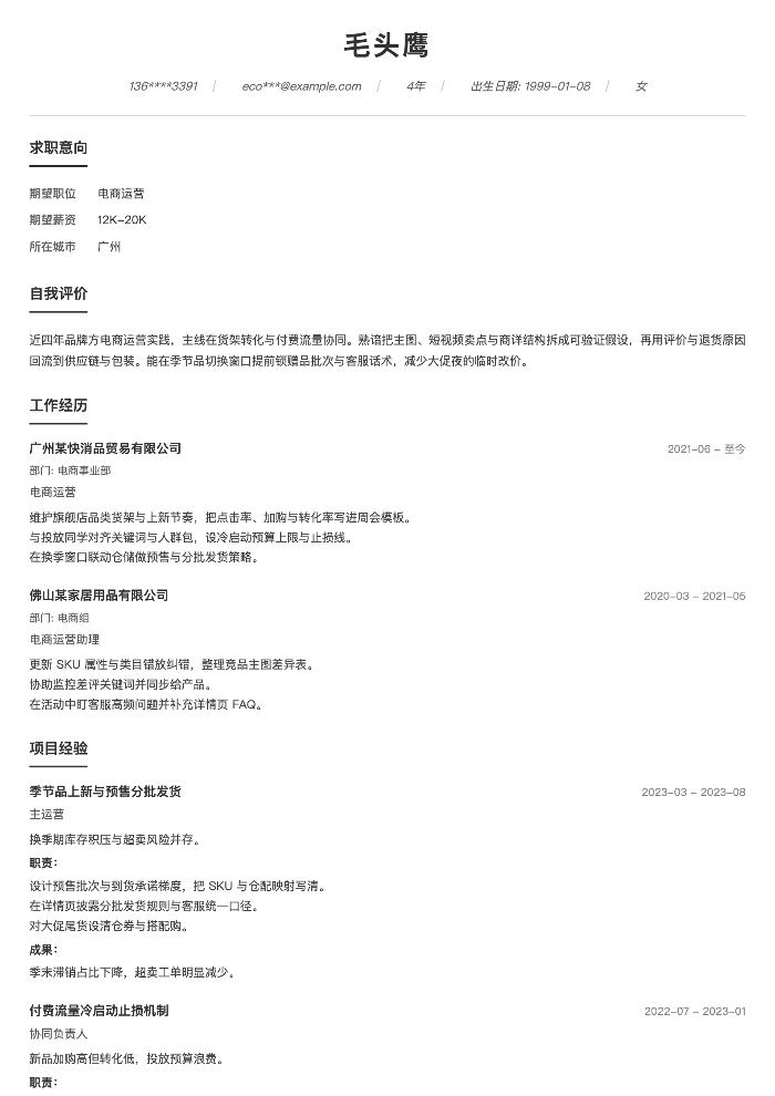 电商运营