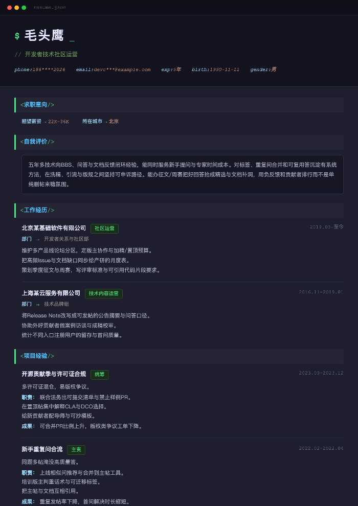 开发者技术社区运营