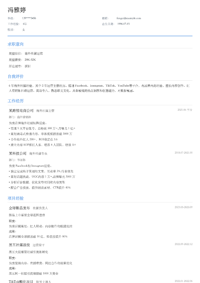 海外社媒运营