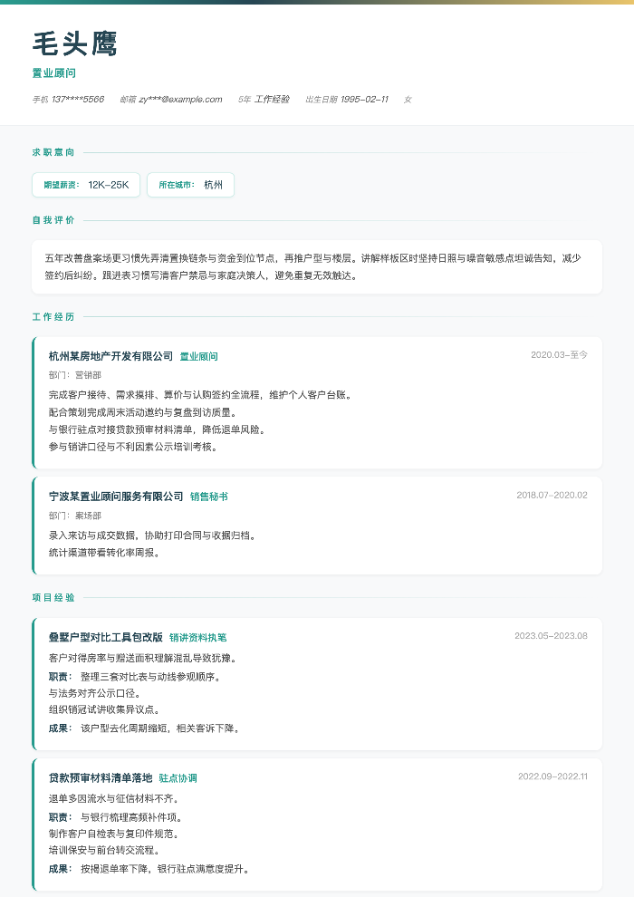 置业顾问